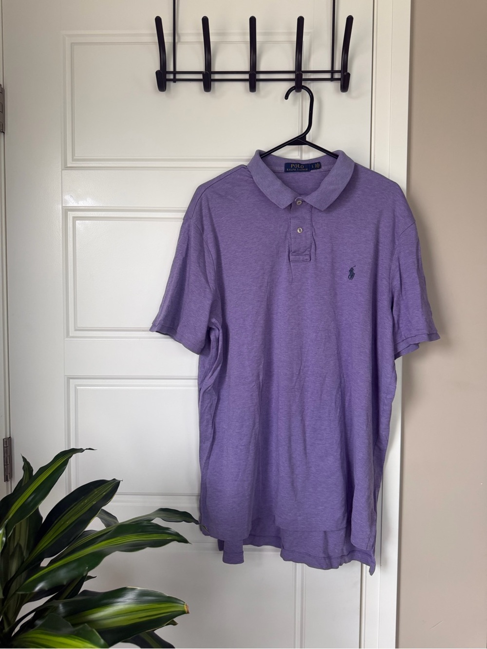 Polo by Ralph Lauren Purple Short-Sleeve Polo Shirt